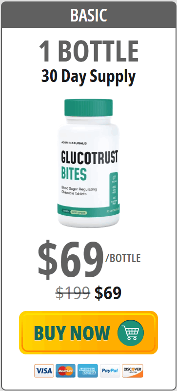 Order GlucoTrust Bites 1 Bottle
